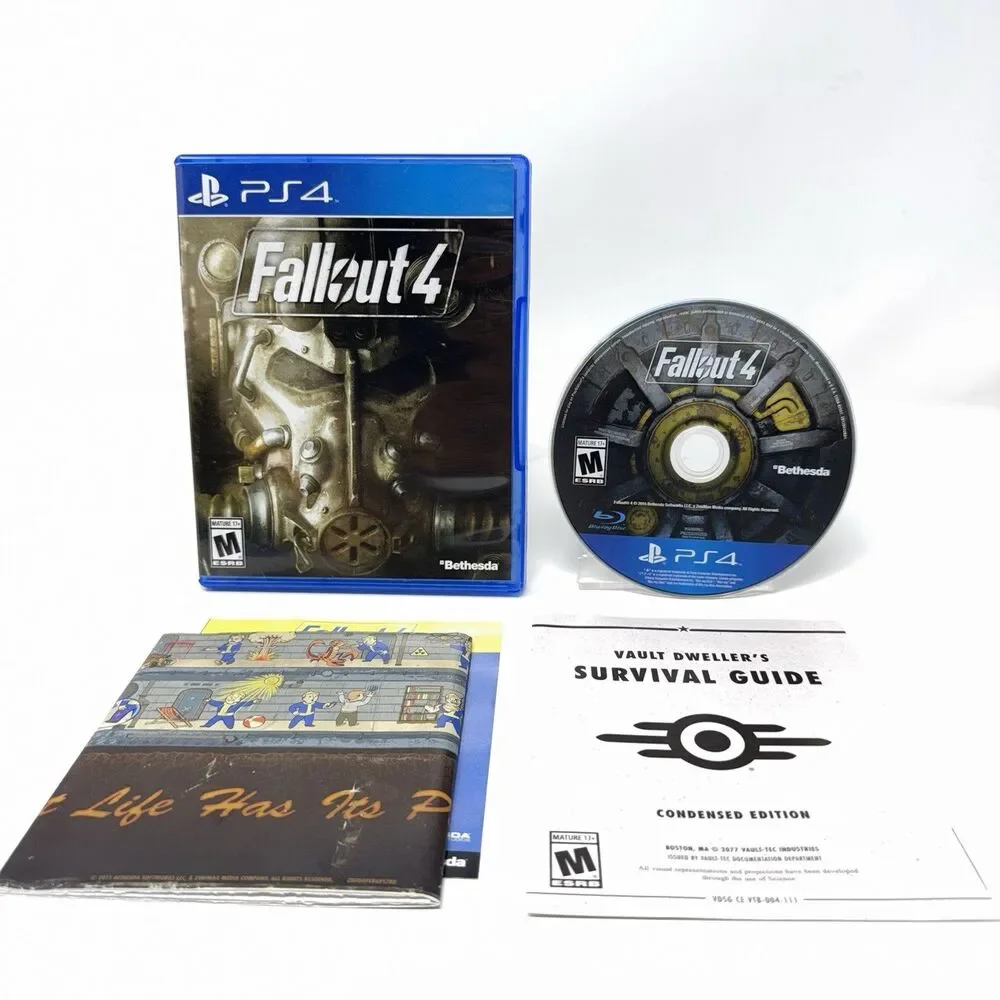 Fallout 4 Sony PlayStation 4 PS4 2015 Complete CIB Refurbished Tested